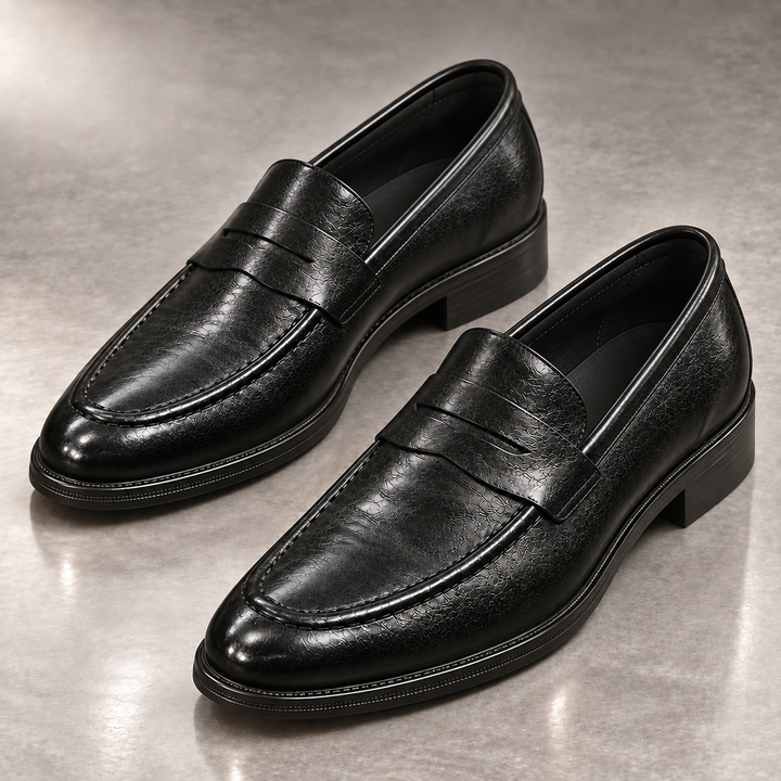 Giovanni Leather Loafers