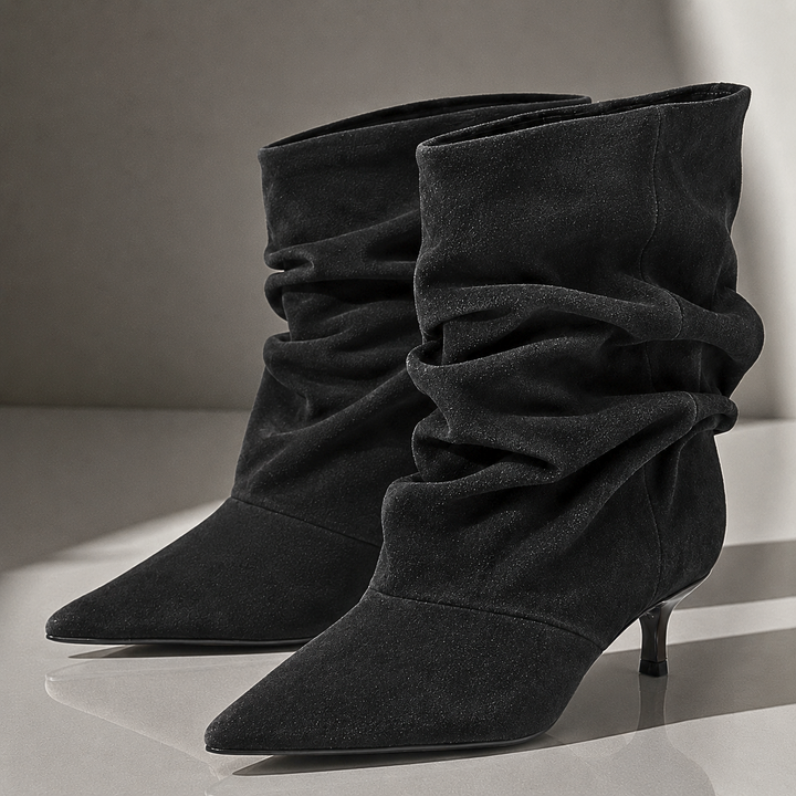 Marlowe Suede Slouch Boots