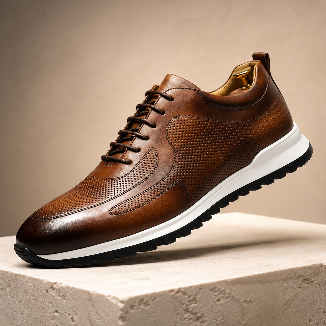 Brunello Leather Sneakers