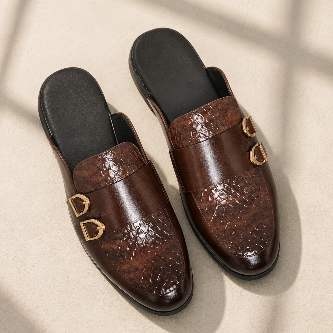 Moretti Leather Mules
