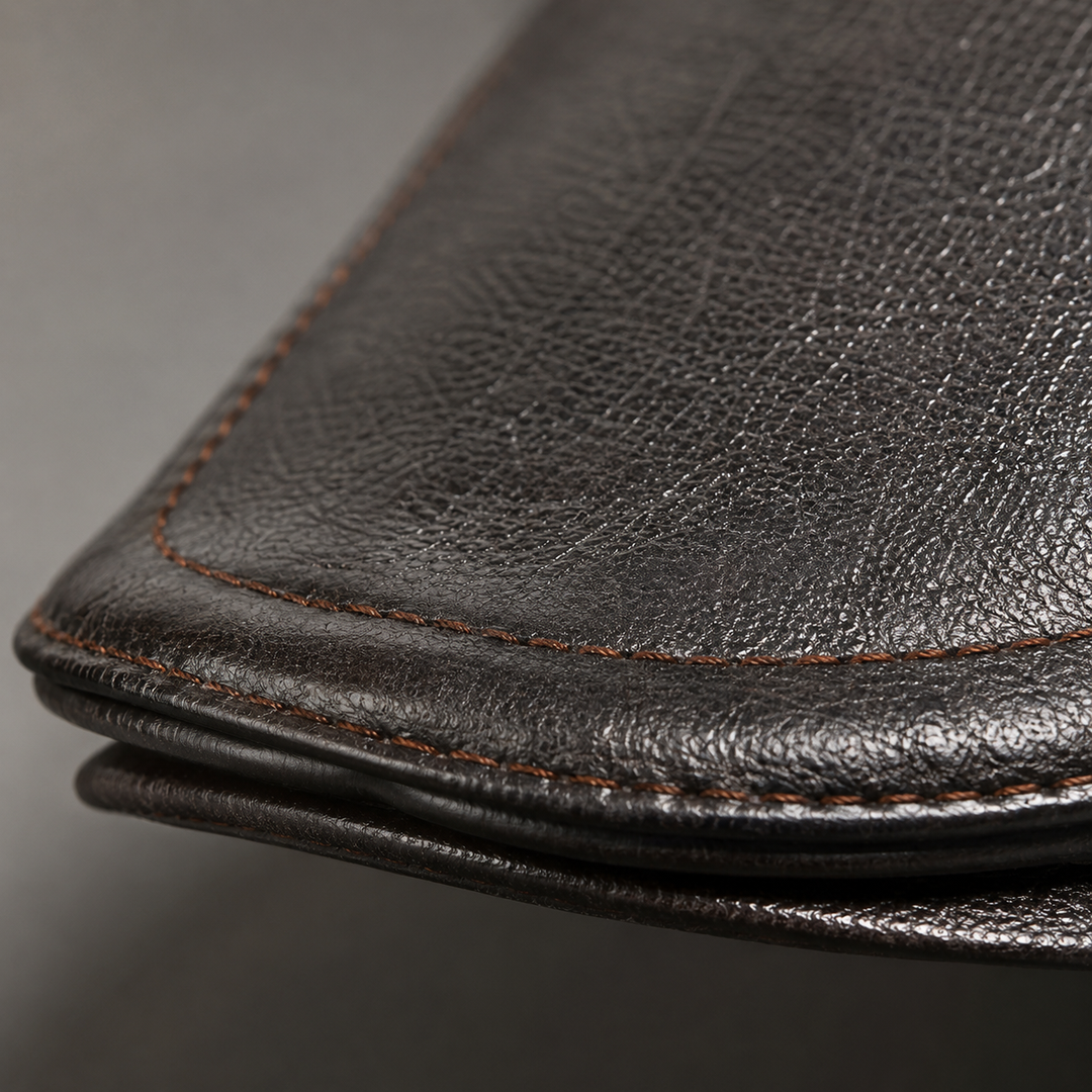 Corbin Leather Driving Cap