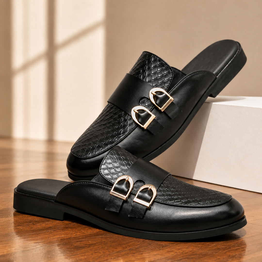 Moretti Leather Mules
