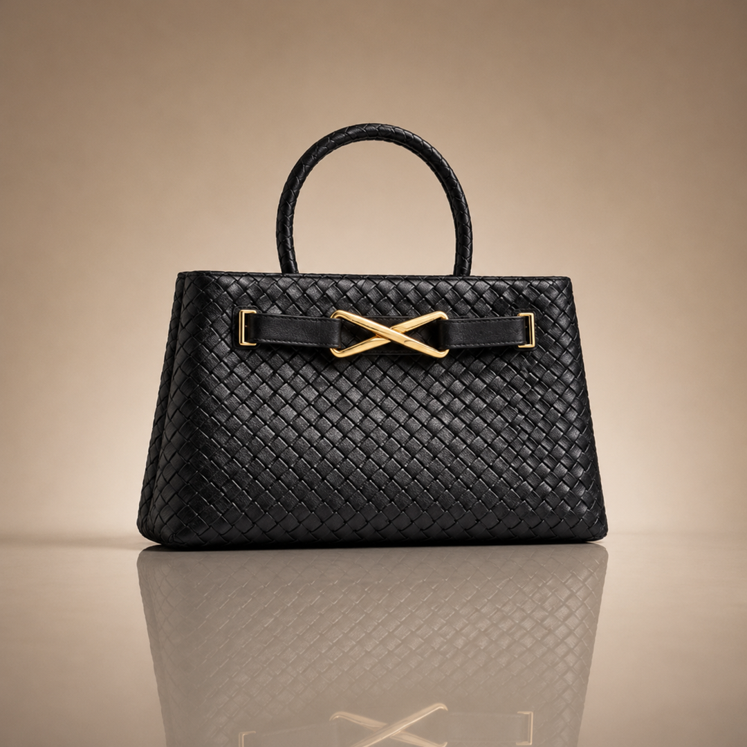 Simone Woven Handbag