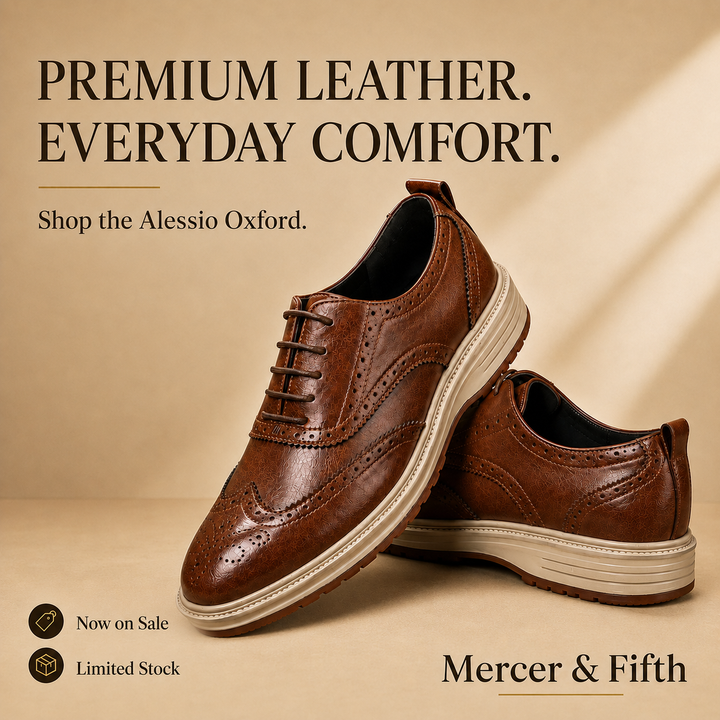 Alessio Leather Oxfords