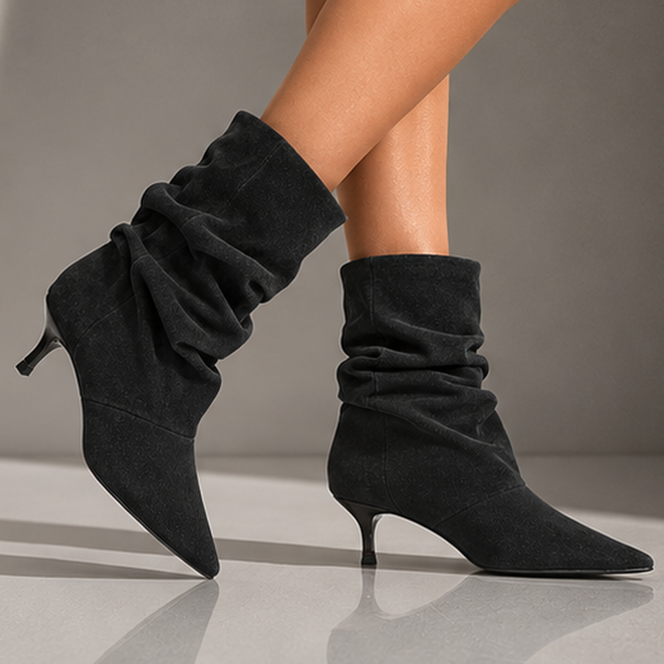 Marlowe Suede Slouch Boots