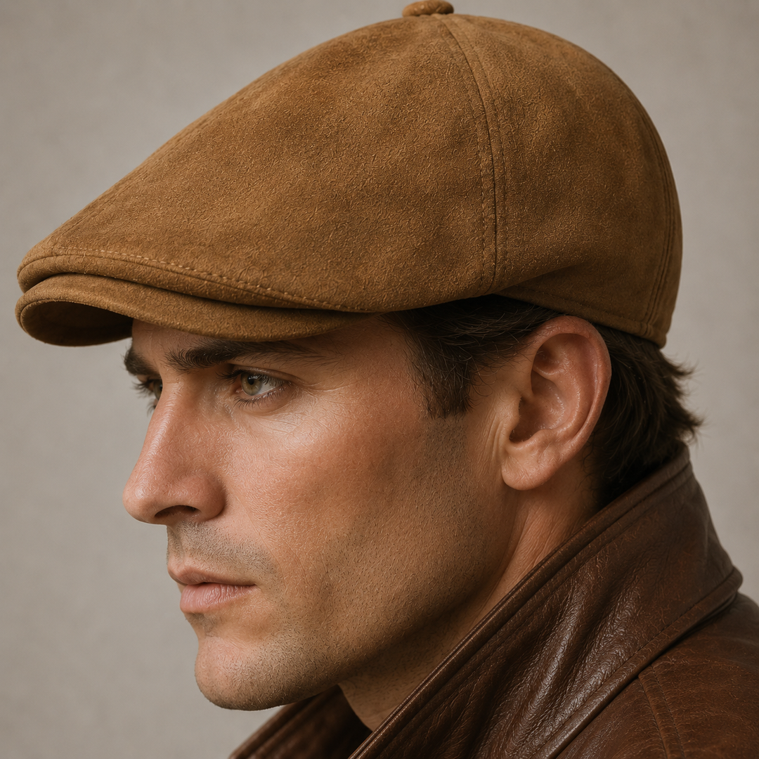 Felix Suede Driving Cap