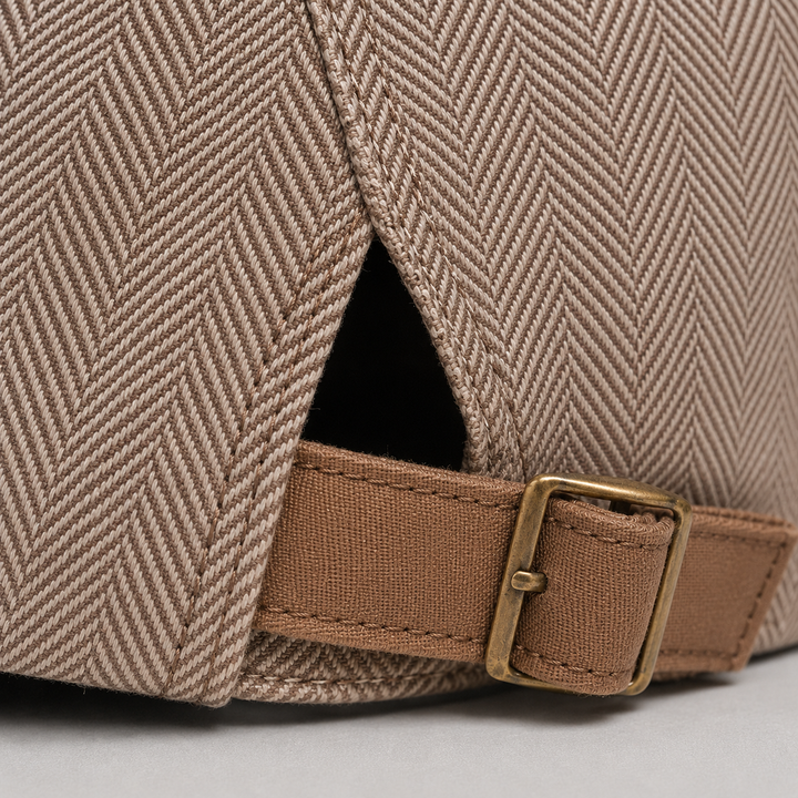 Windsor Herringbone Driving Cap