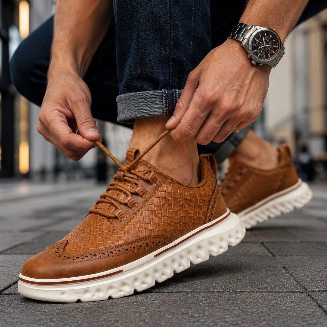Lorenzo Leather Sneakers
