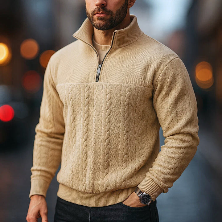 Hudson Jacquard Sweater