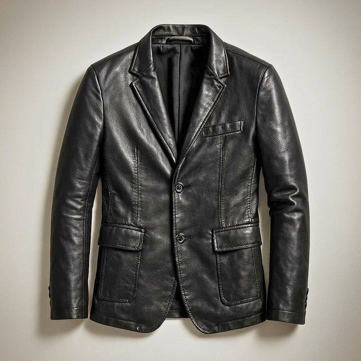 Hayes Signature Leather Blazer