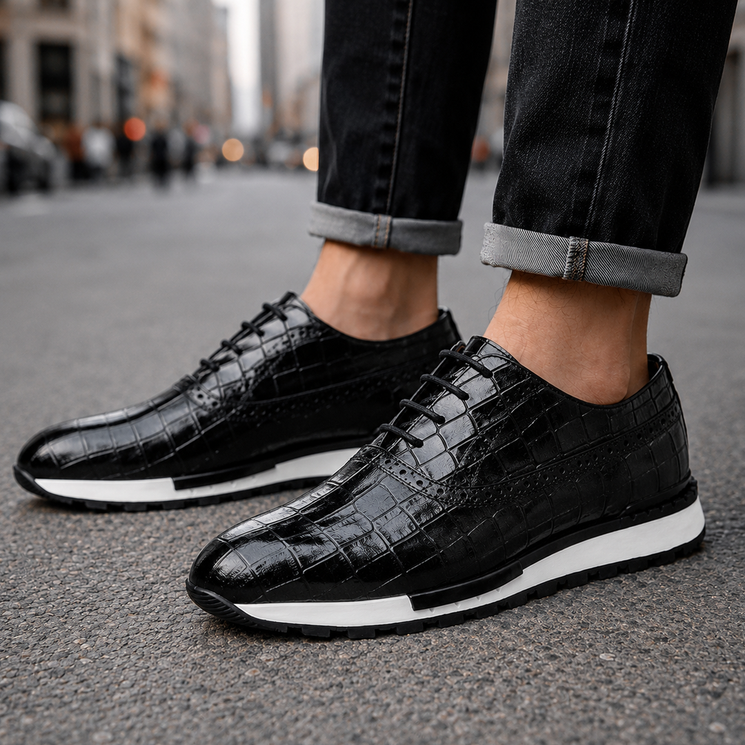 Montavelli Leather Sneakers