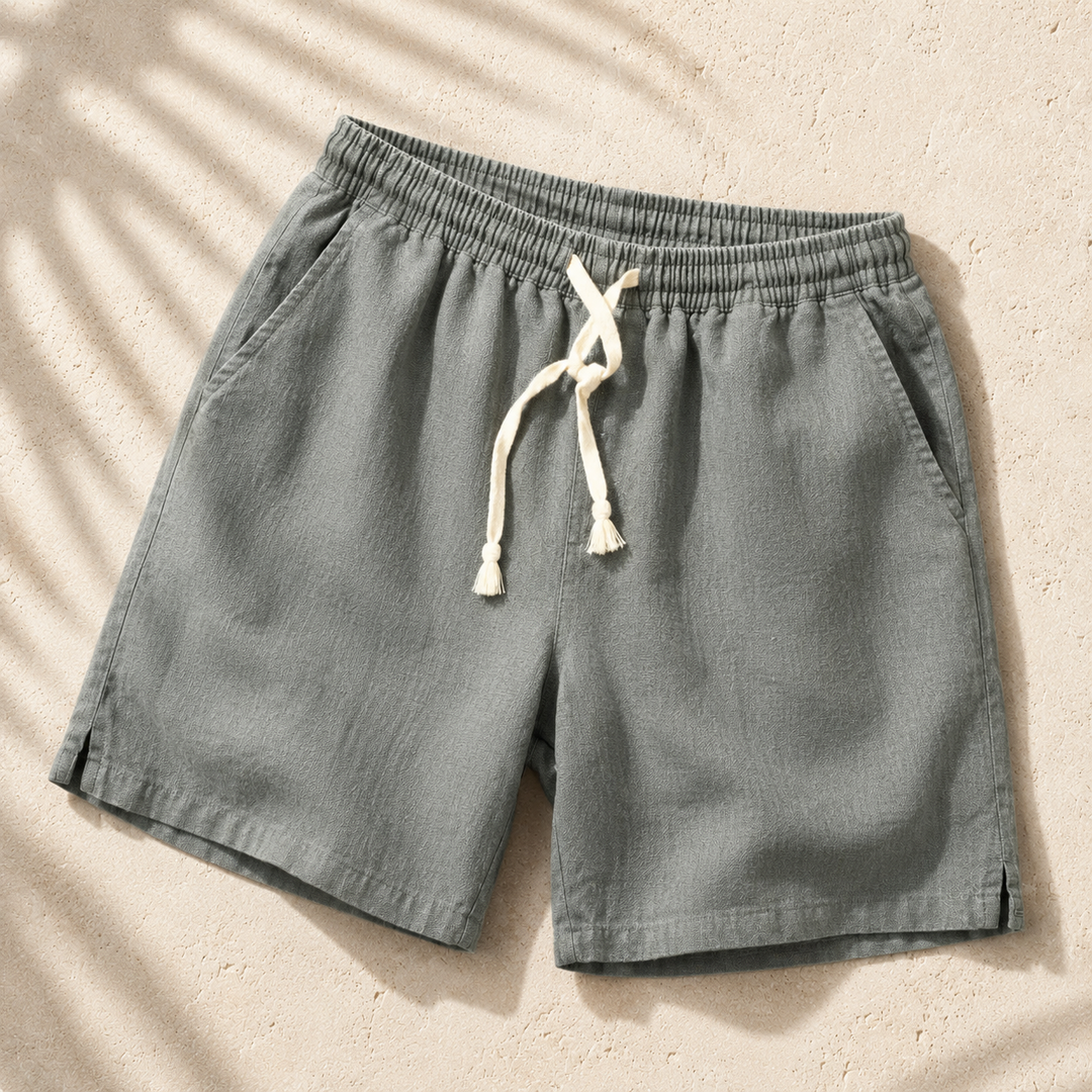 Baxter Cotton Linen Shorts