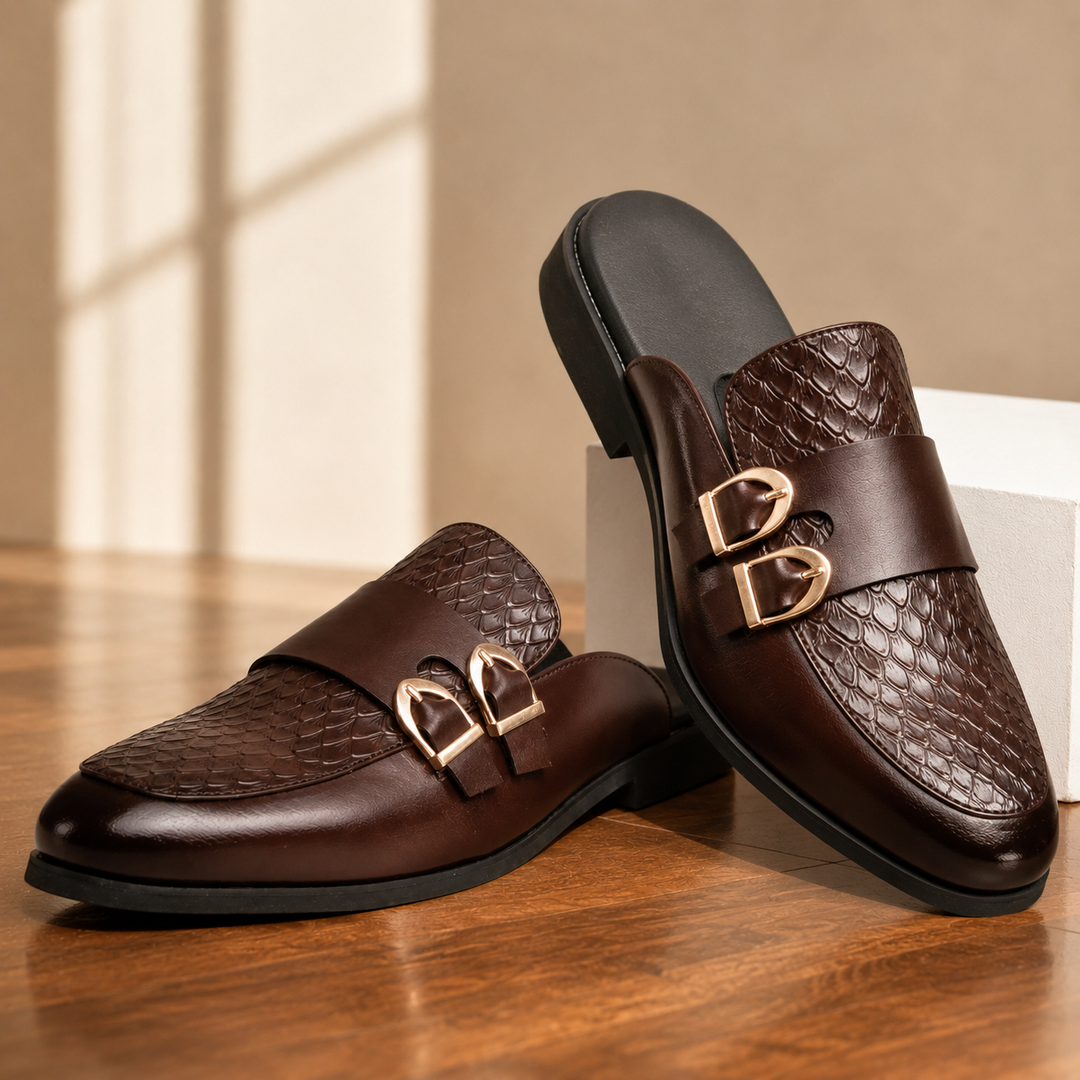 Moretti Leather Mules