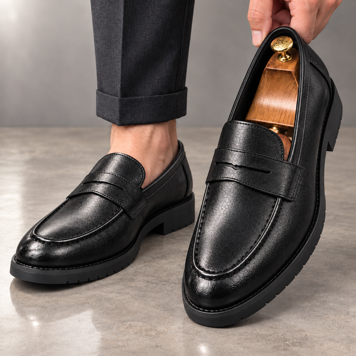Salvino Leather Loafers