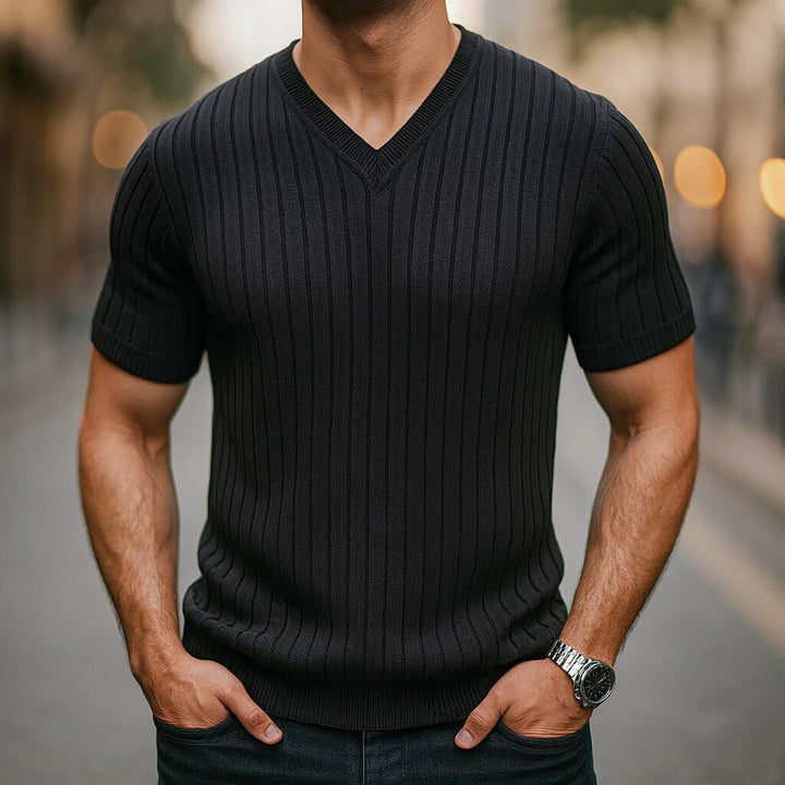 Crosby Knit V-Neck