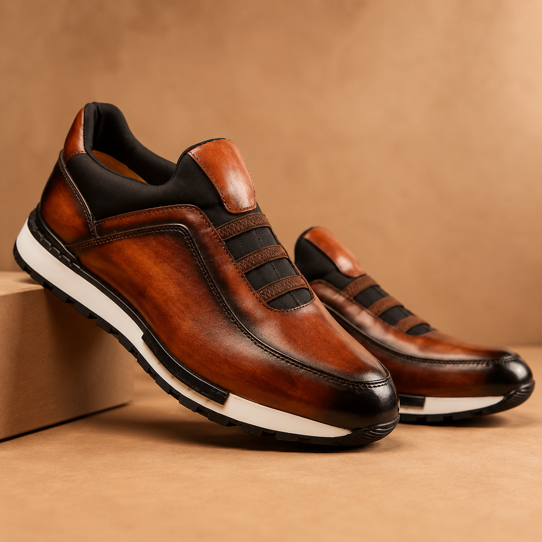 Luciano Leather Sneakers