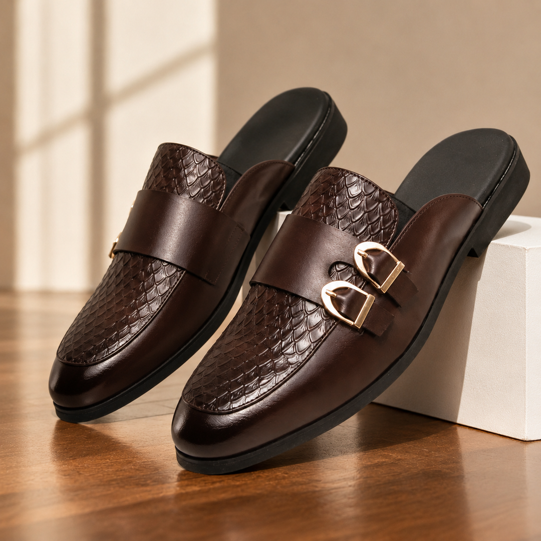 Moretti Leather Mules