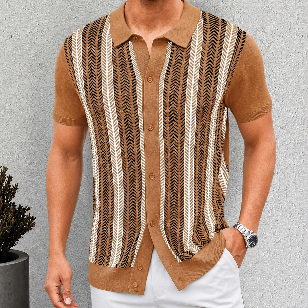 Lorenzo Button-Down Polo