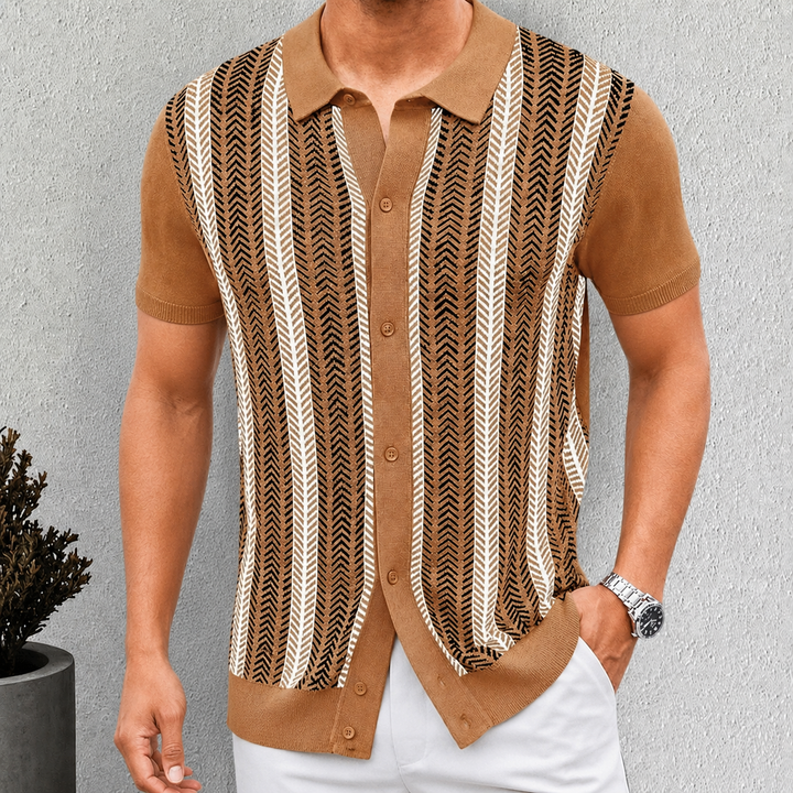 Lorenzo Button-Down Polo