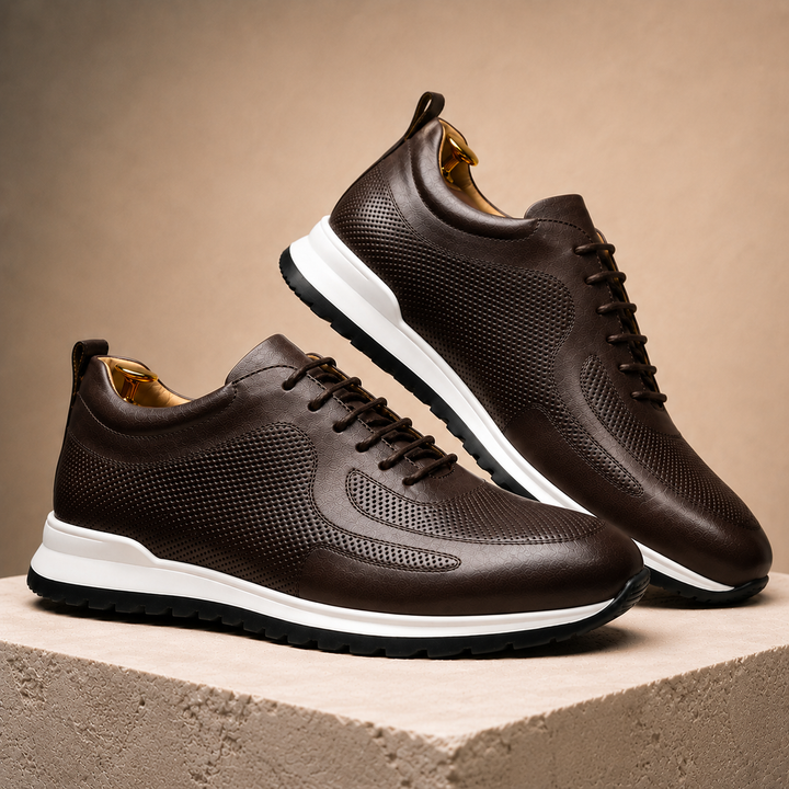 Brunello Leather Sneakers