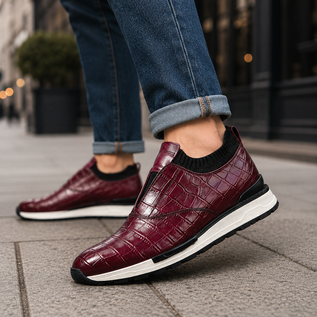 Enzo Leather Sneakers