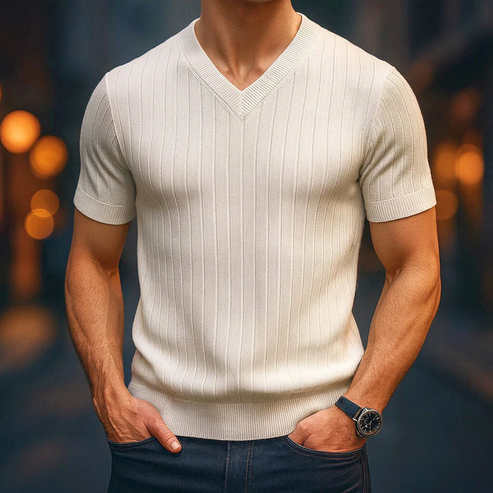 Crosby Knit V-Neck