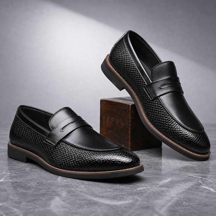 Marcelli Leather Loafers