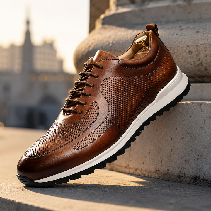Brunello Leather Sneakers