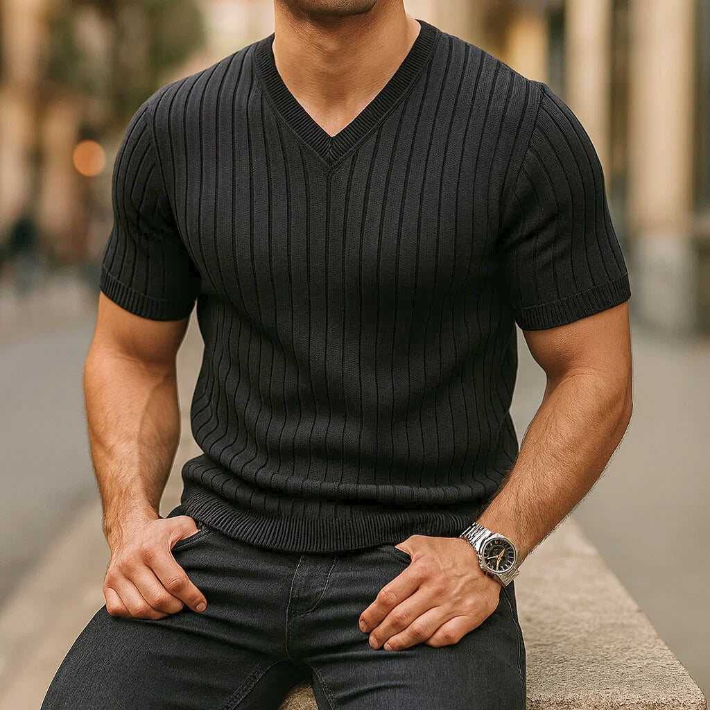 Crosby Knit V-Neck