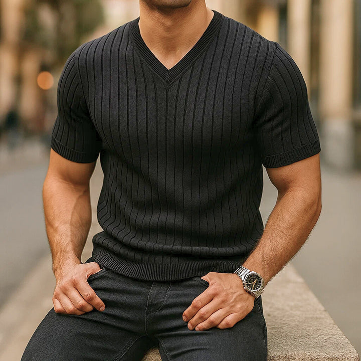 Crosby Knit V-Neck