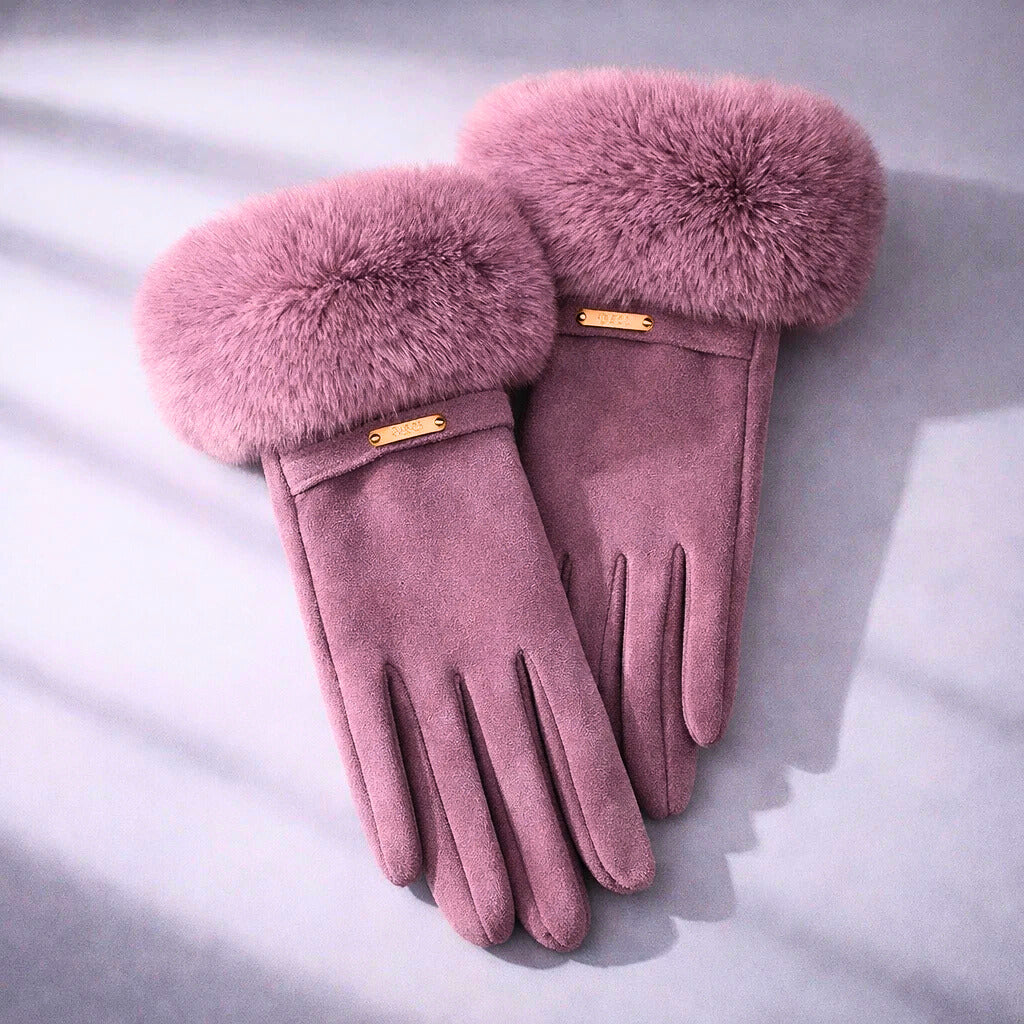 Amira Fur Gloves