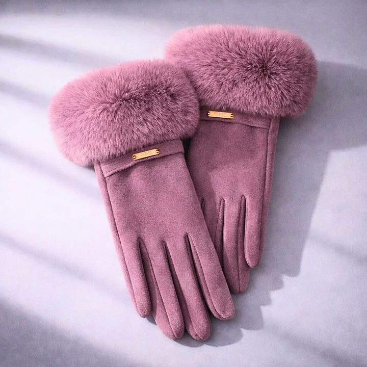 Amira Fur Gloves
