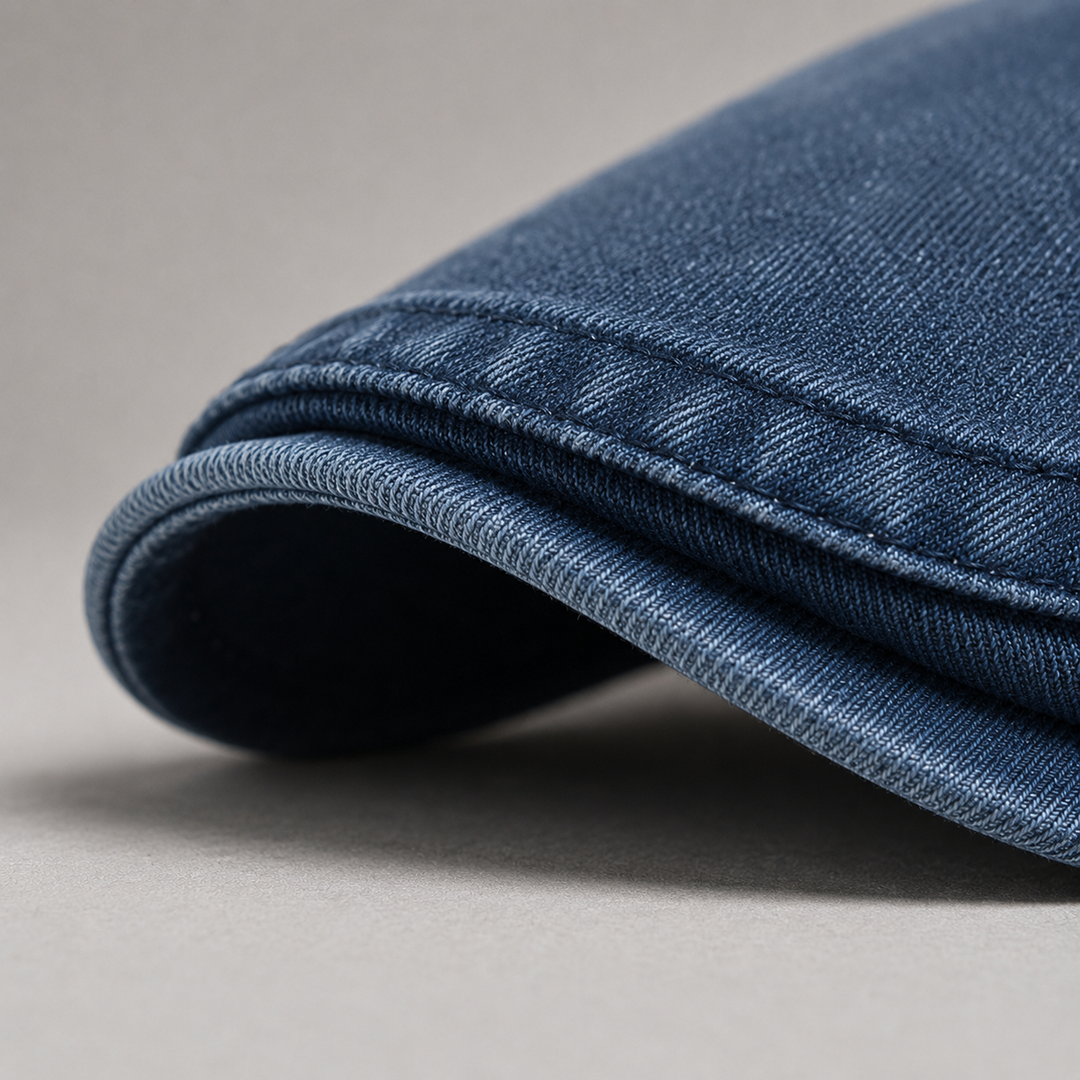 Briar Denim Driving Cap