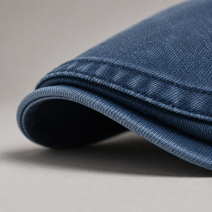 Briar Denim Driving Cap
