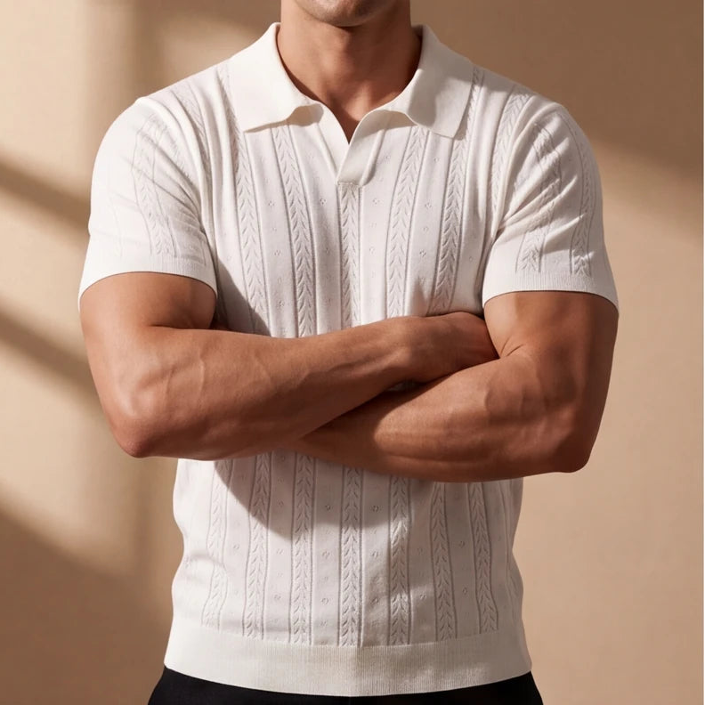 Carlo Cruz Ice Silk Polo