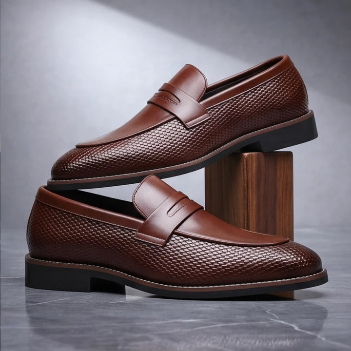 Marcelli Leather Loafers