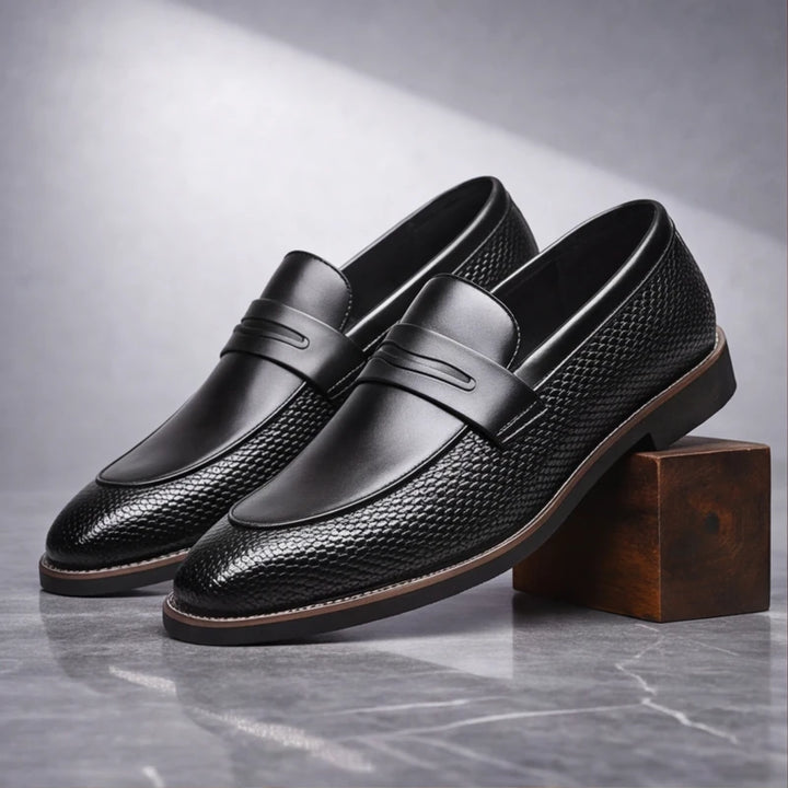 Marcelli Leather Loafers