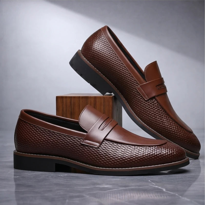 Marcelli Leather Loafers