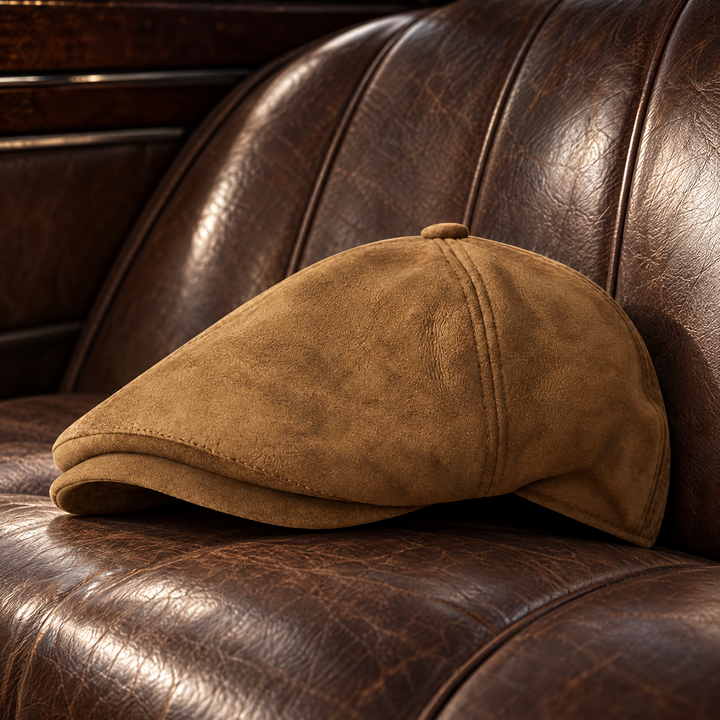 Felix Suede Driving Cap